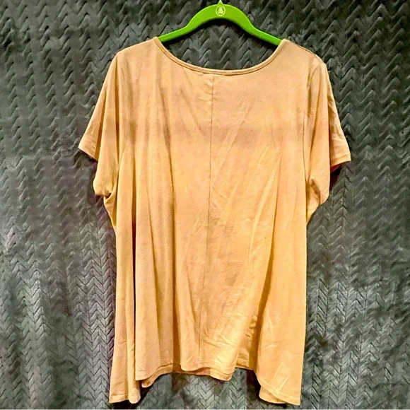 Leebe floral tunic tshirt peach - Picture 3 of 3